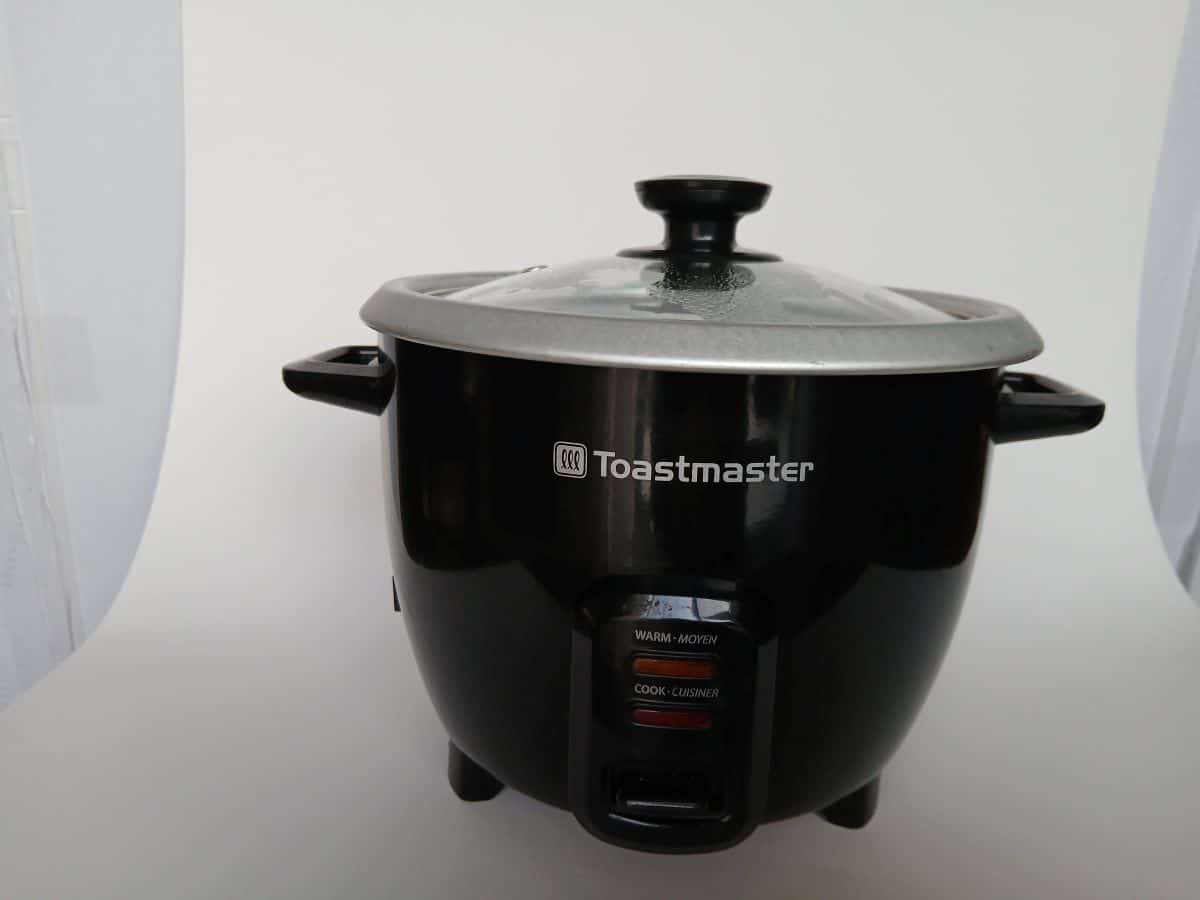 Rice cooker. This is must have of the best plant-based cooking equipment.  